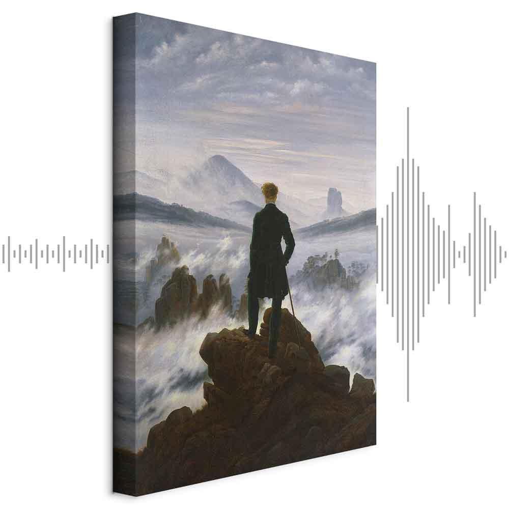 Leinwandbild Caspar David Friedrich – Der Wanderer über dem Nebelmeer