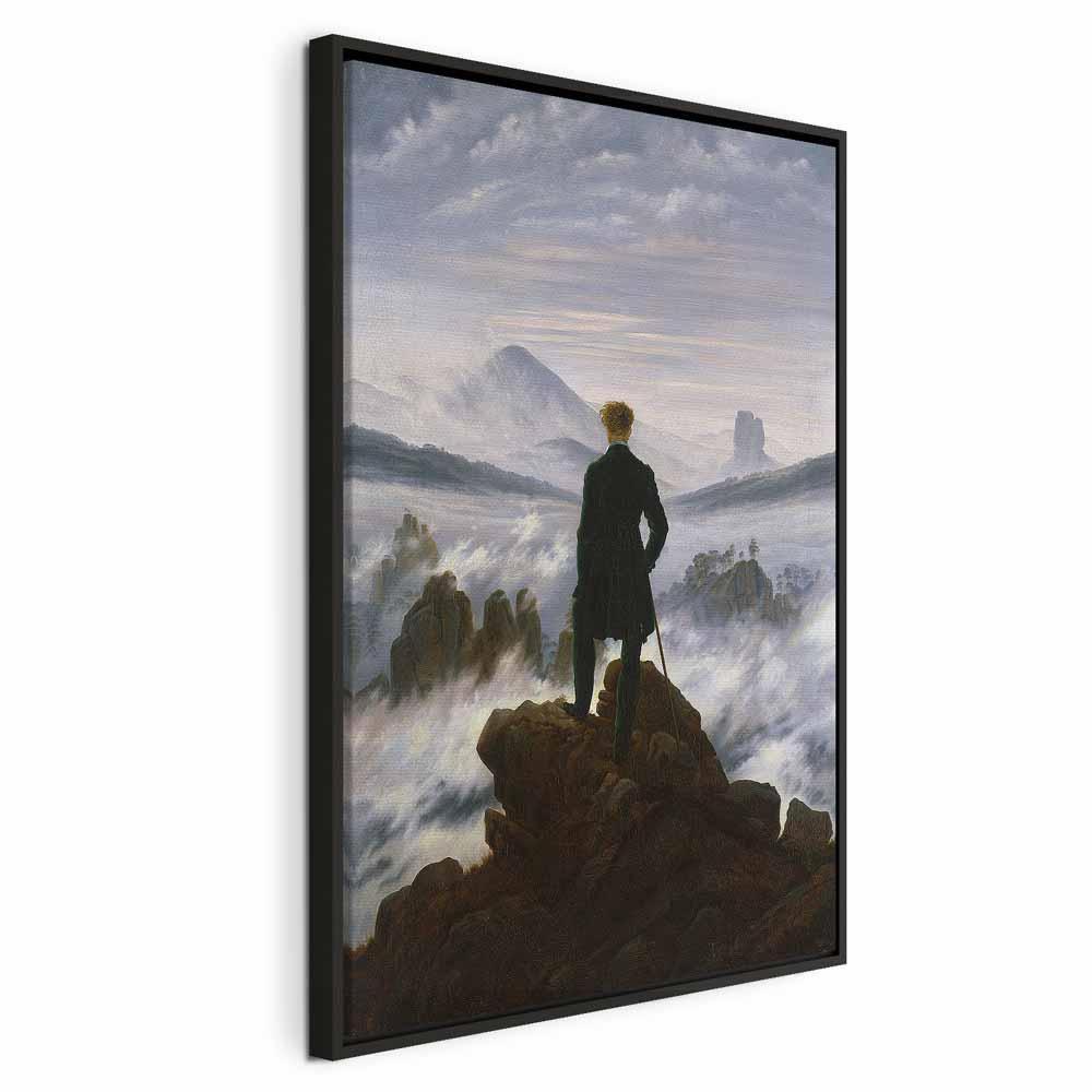 Leinwandbild Caspar David Friedrich – Der Wanderer über dem Nebelmeer