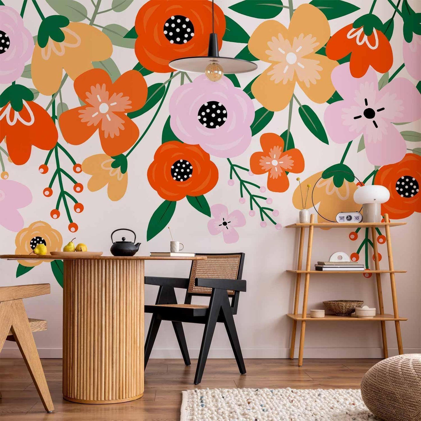 Fototapete - Colorful Bloom - First Variant Artgeist