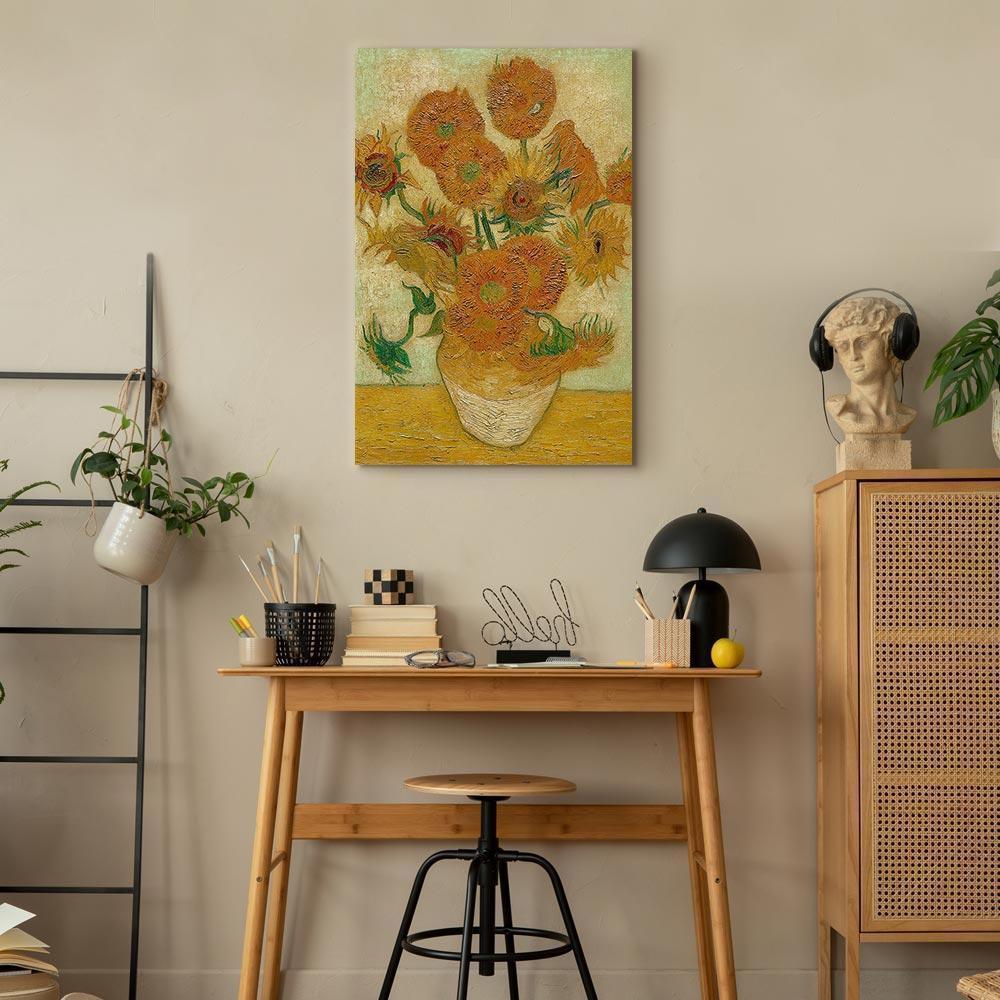 Leinwandbild Sonnenblumen Vincent van Gogh – Impressionistische Meisterwerk