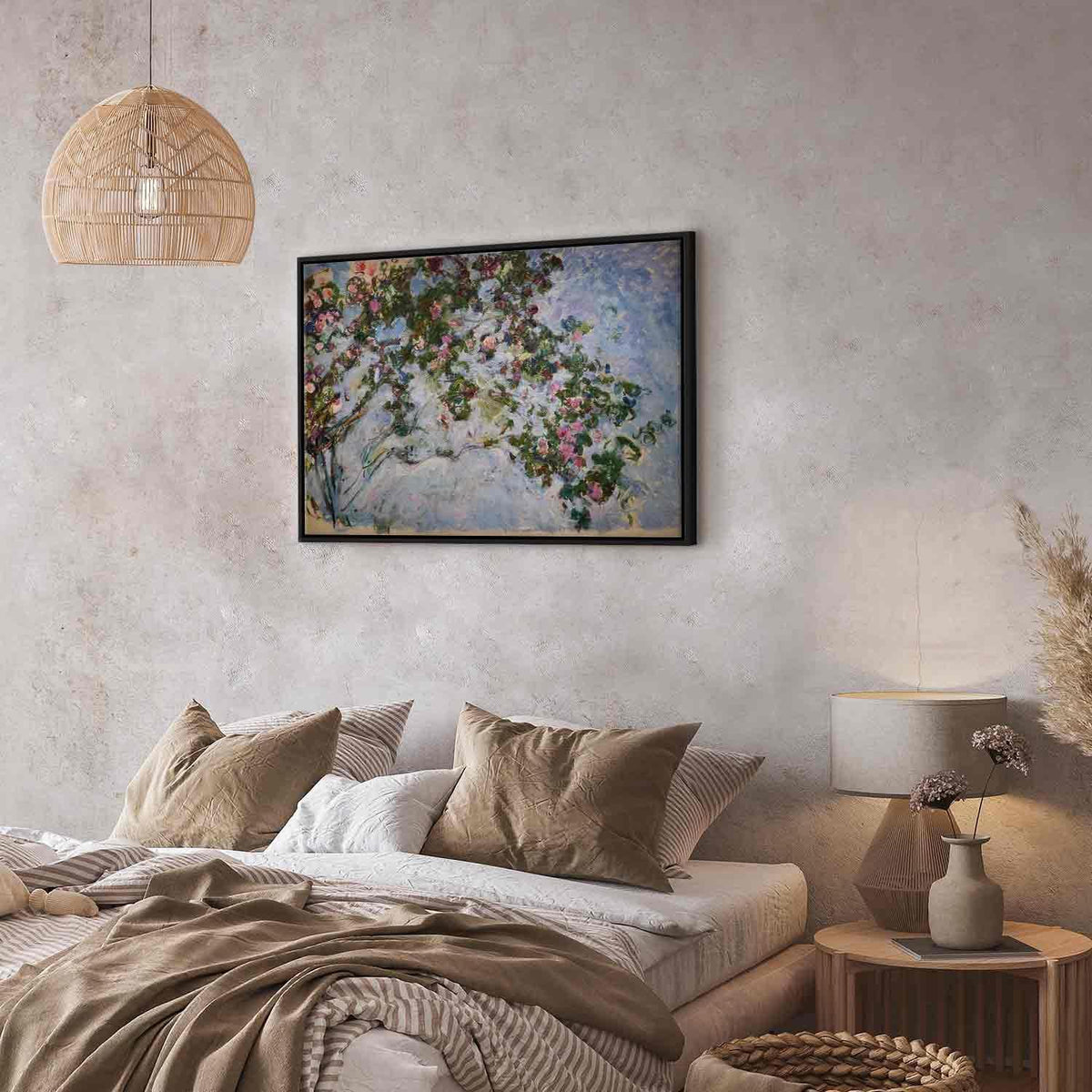 Leinwandbild - Claude Monet – The Roses
