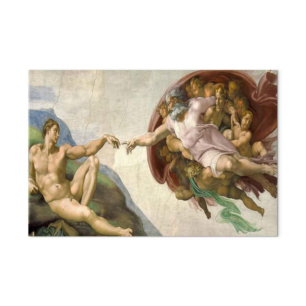 Leinwandbild - Michelangelo – The Creation of Adam II