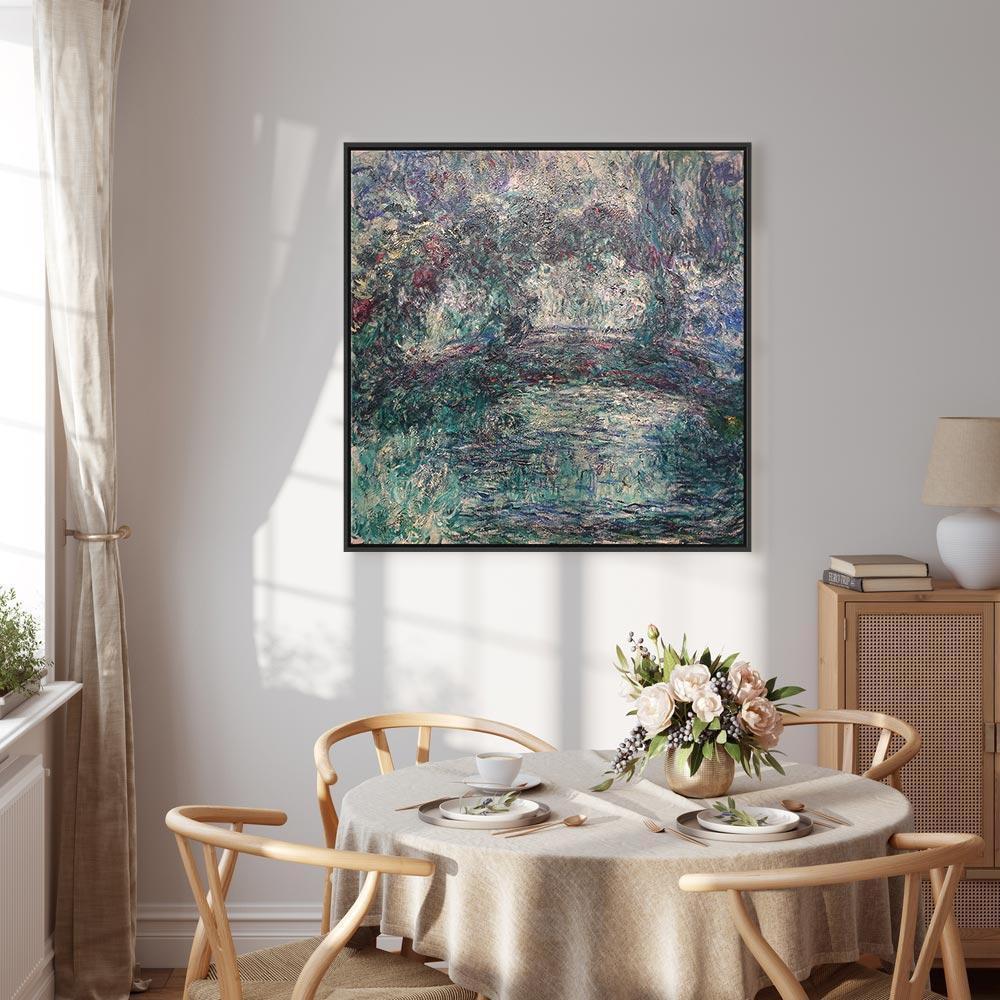 Leinwandbild - Claude Monet – The Japanese Bridge