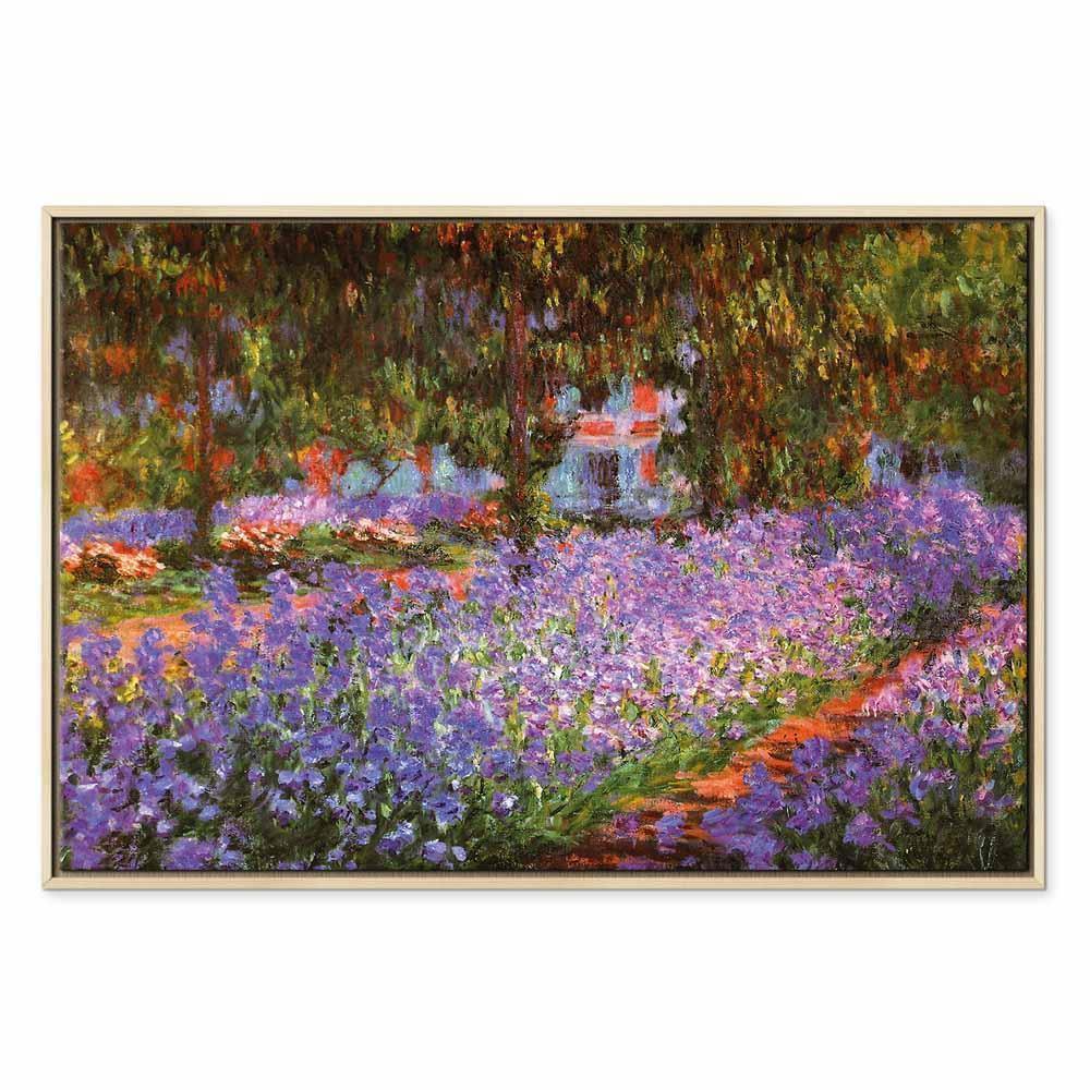 Leinwandbild - Claude Monet – The Artist’s Garden at Giverny