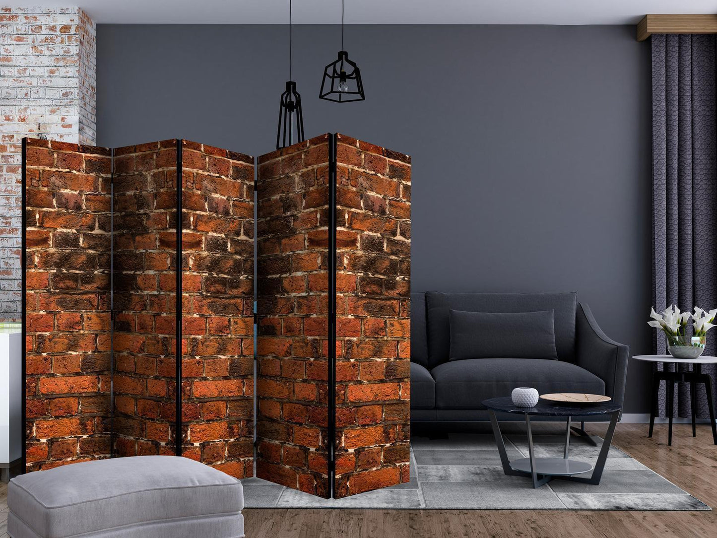 Paravent - Brick Shadow II Artgeist