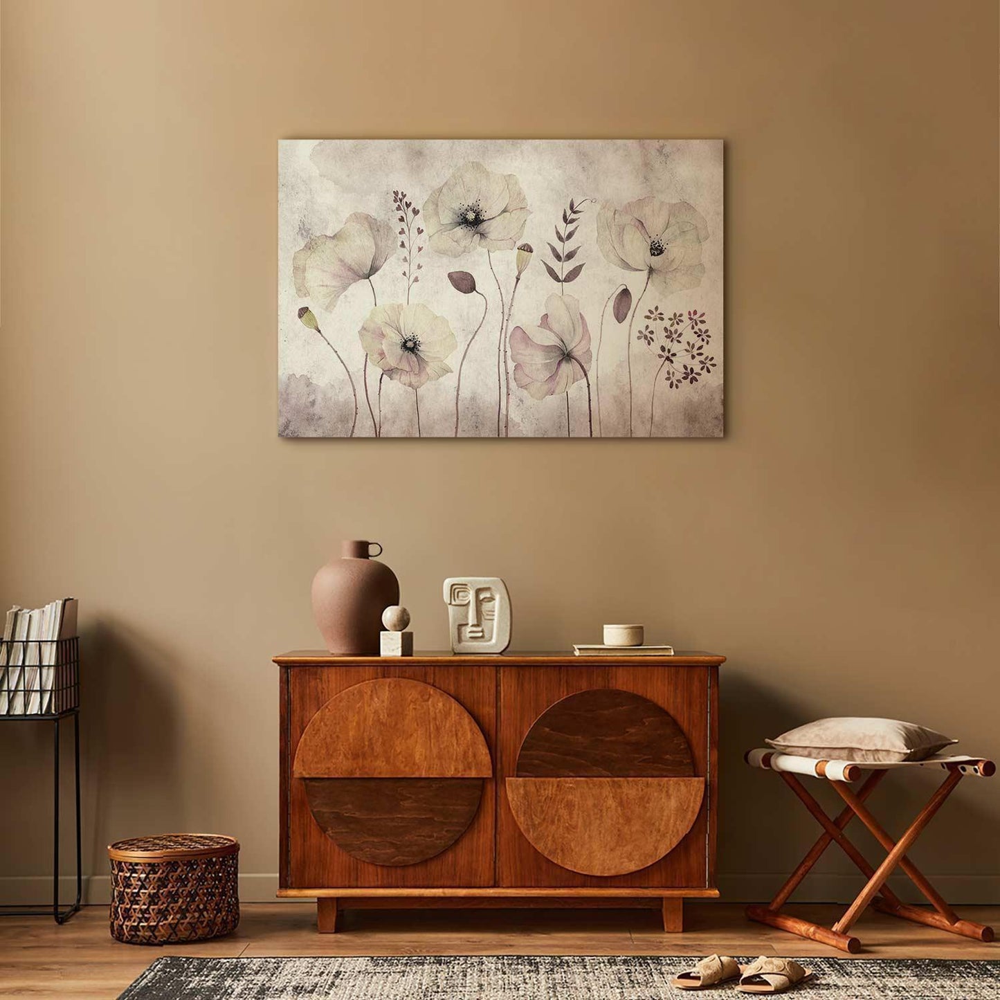 Leinwandbild - Floral Moment (1 Part) Wide