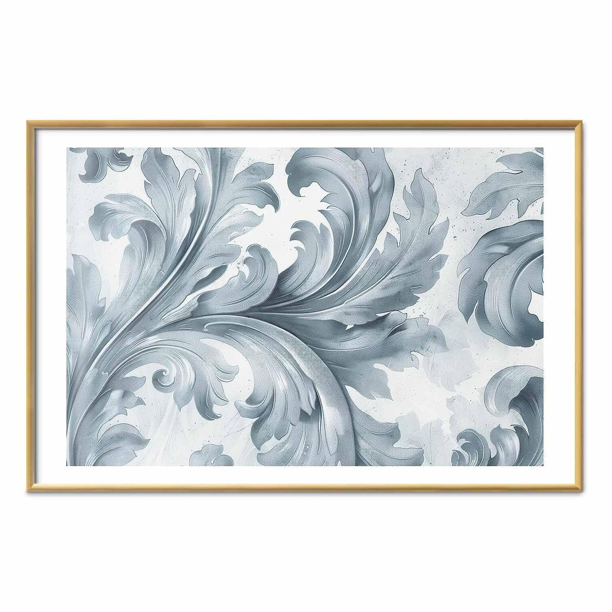 Poster - Stone Ornament in Baroque Style
