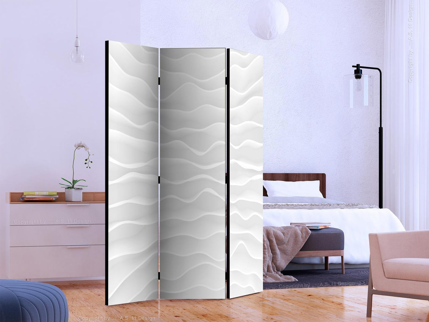 Paravent - Origami wall Artgeist