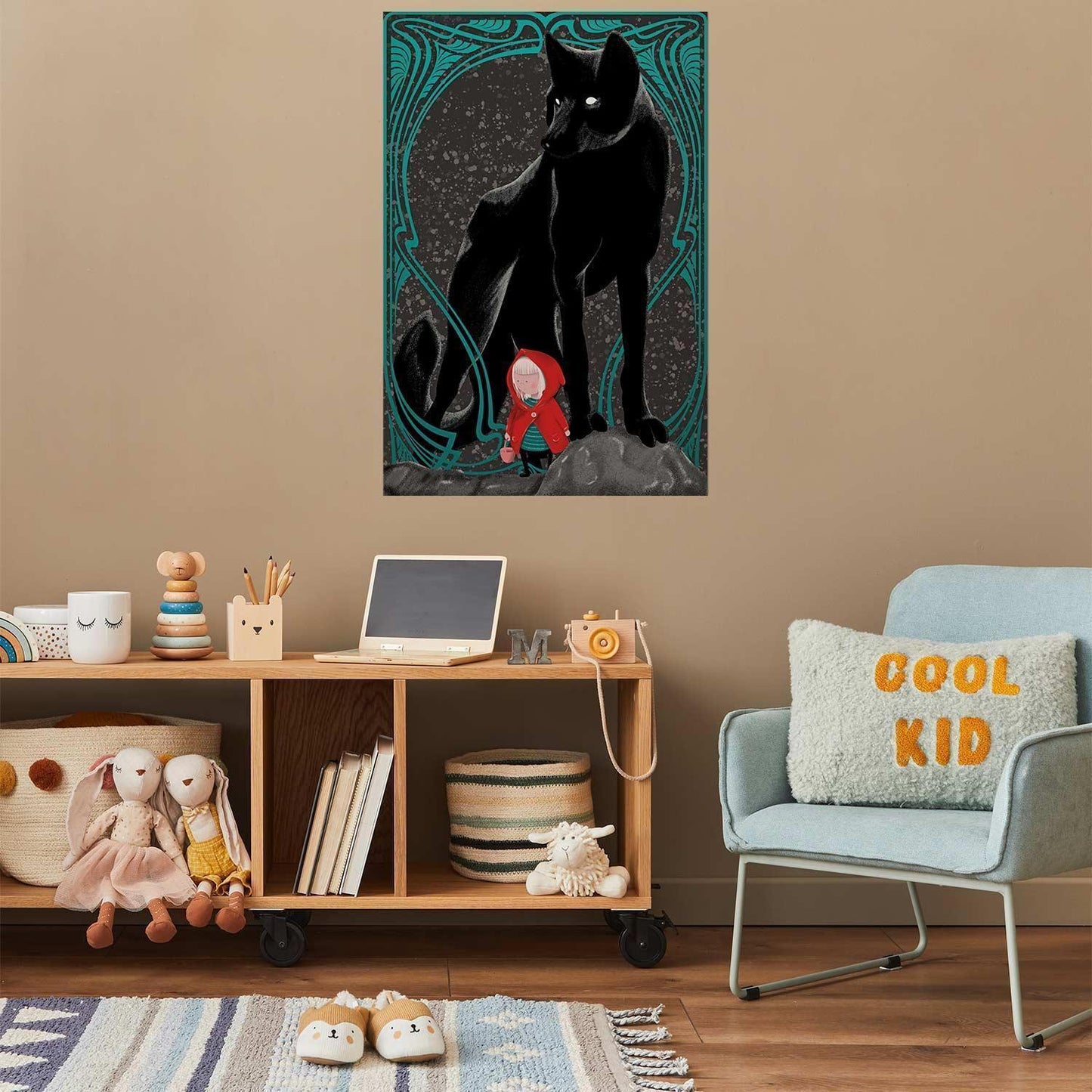 Poster - Little Red Riding Hood Artgeist