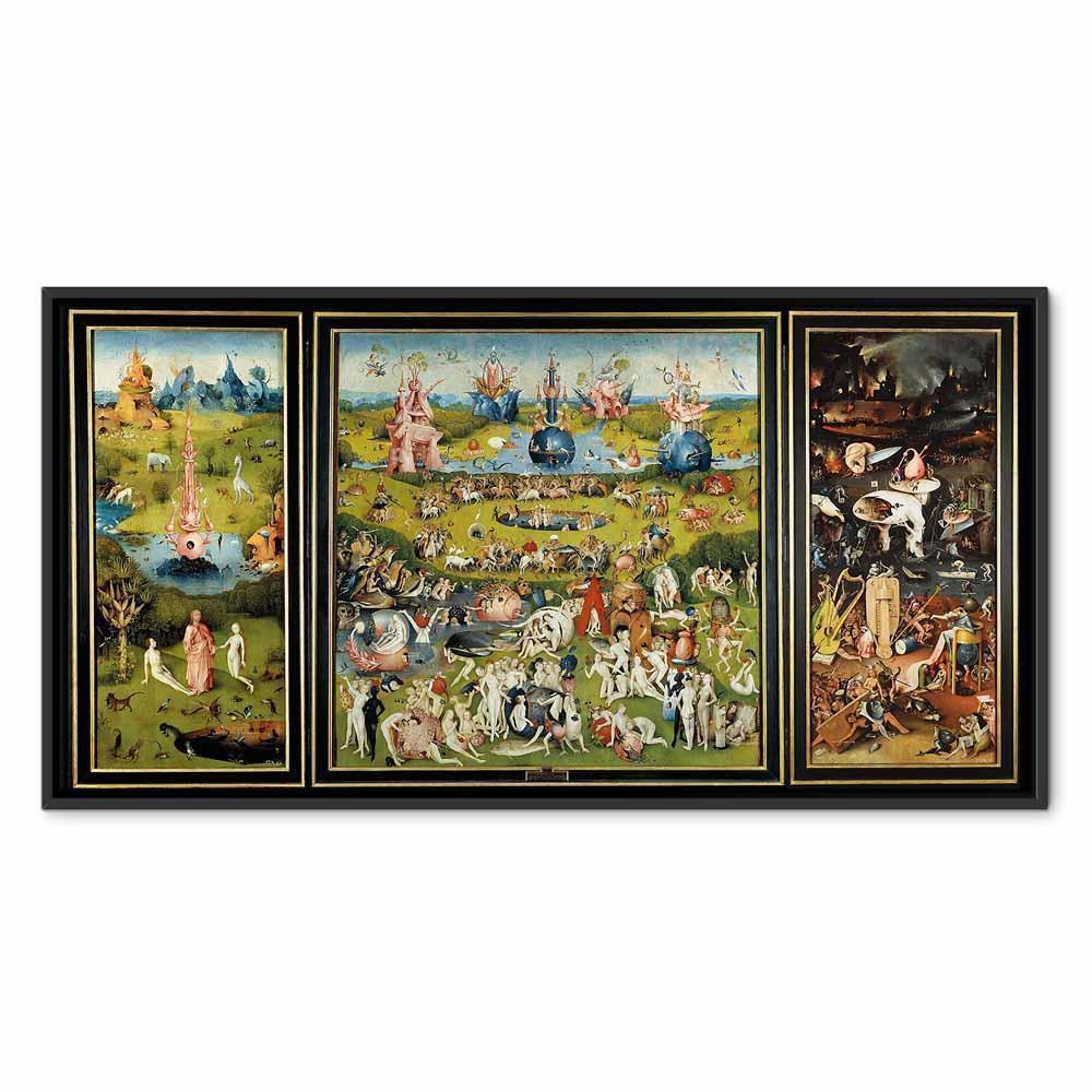 Leinwandbild - Hieronymus Bosch – The Garden of Earthly Delights
