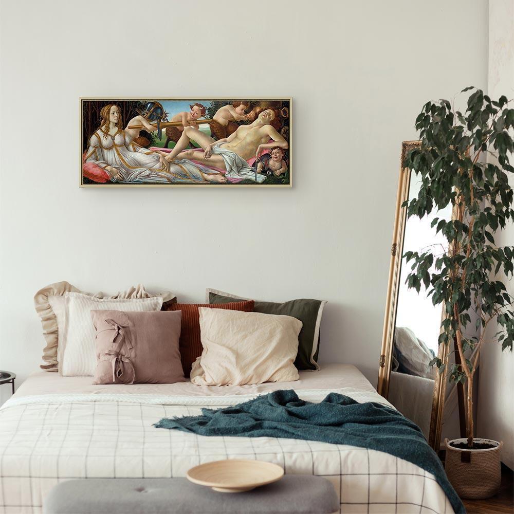 Leinwandbild - Sandro Botticelli – Venus and Mars