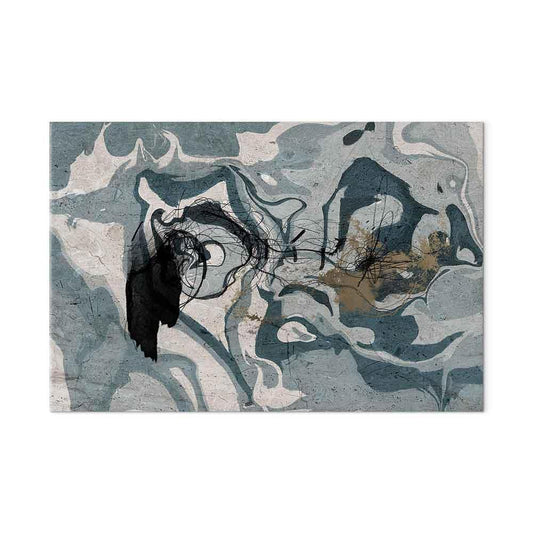 Leinwandbild - Marbled Reflection (1 Part) Wide