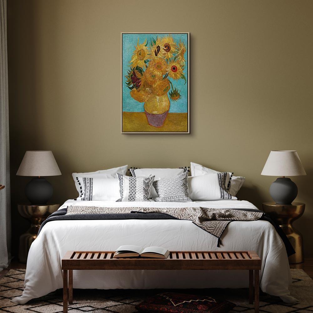 Leinwandbild - Vincent van Gogh – Sunflowers II