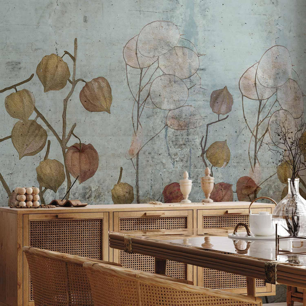 Fototapete - Painted Lunaria