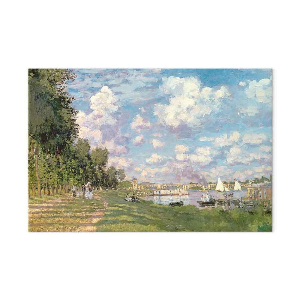 Leinwandbild - Claude Monet – The Port at Argenteuil