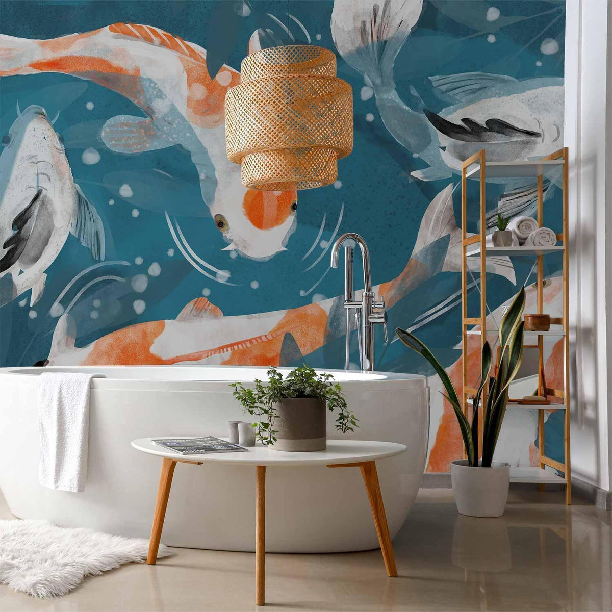 Fototapete - Koi Fishes - Second Variant