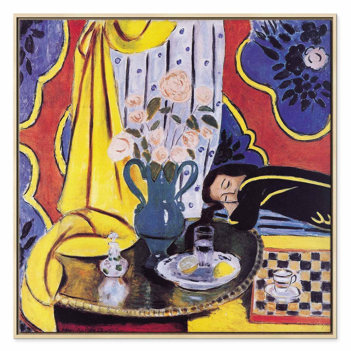 Leinwandbild - Henri Matisse – Harmony in Yellow