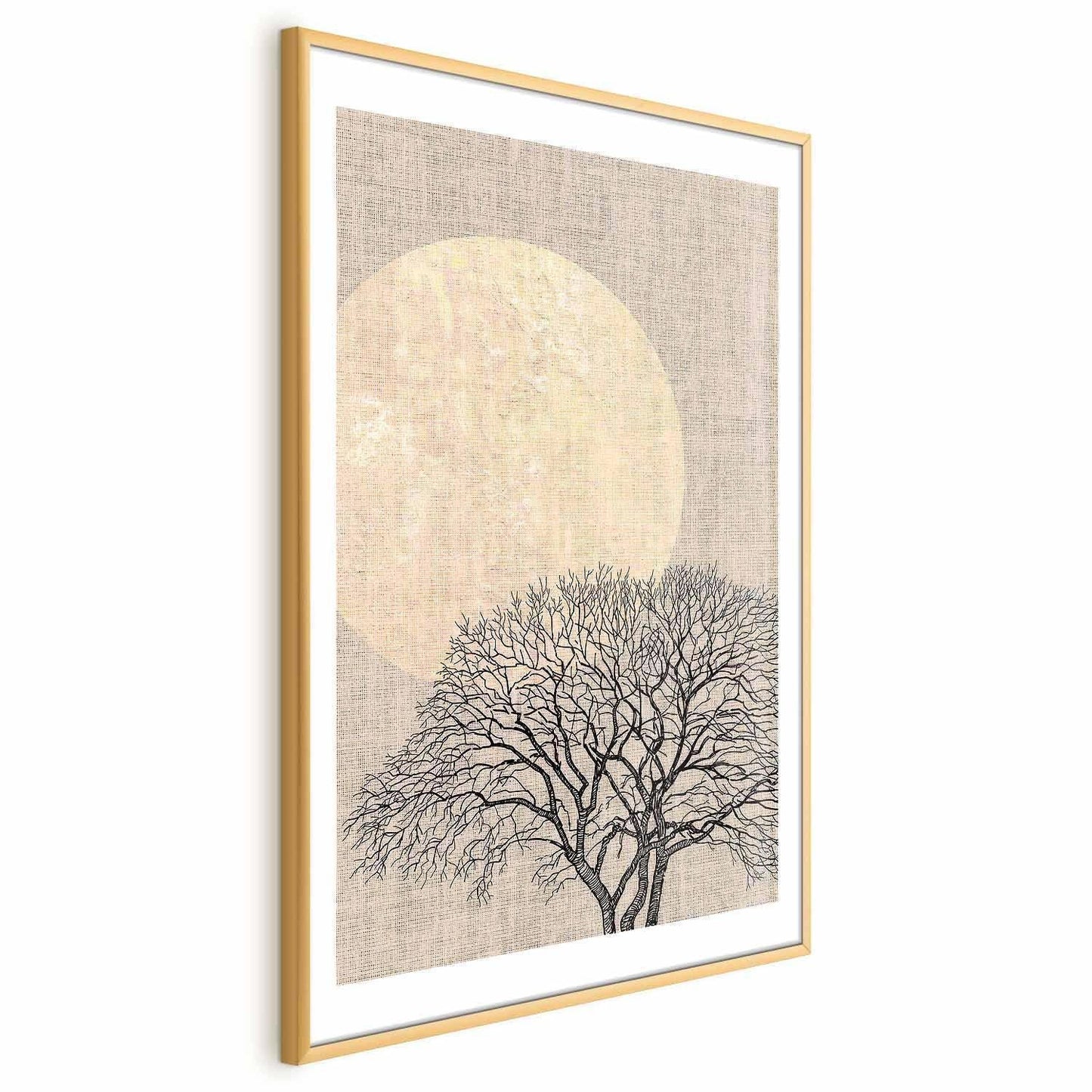 Poster - Morning Full Moon Artgeist