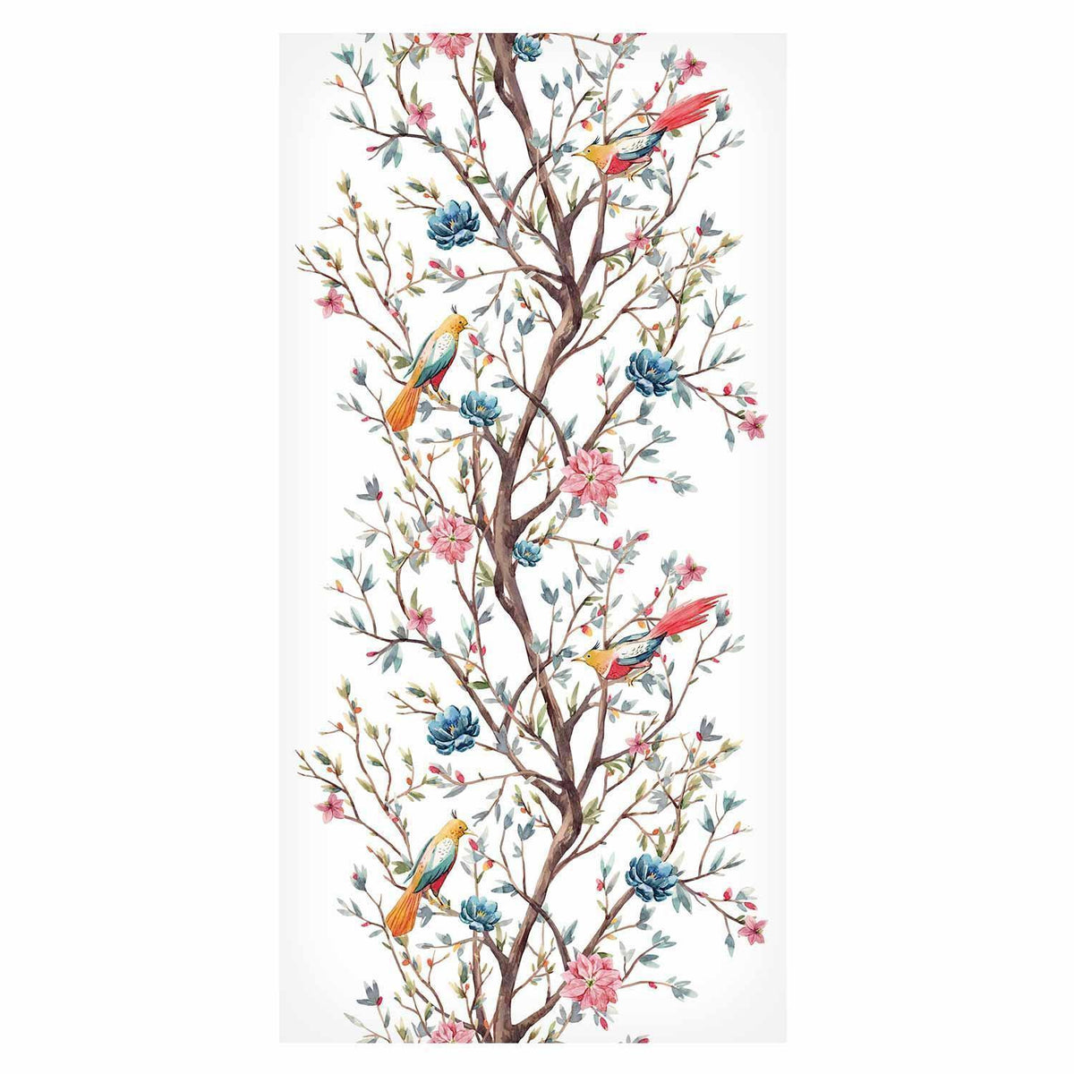 Tapete - Birds on a Flowering Twig
