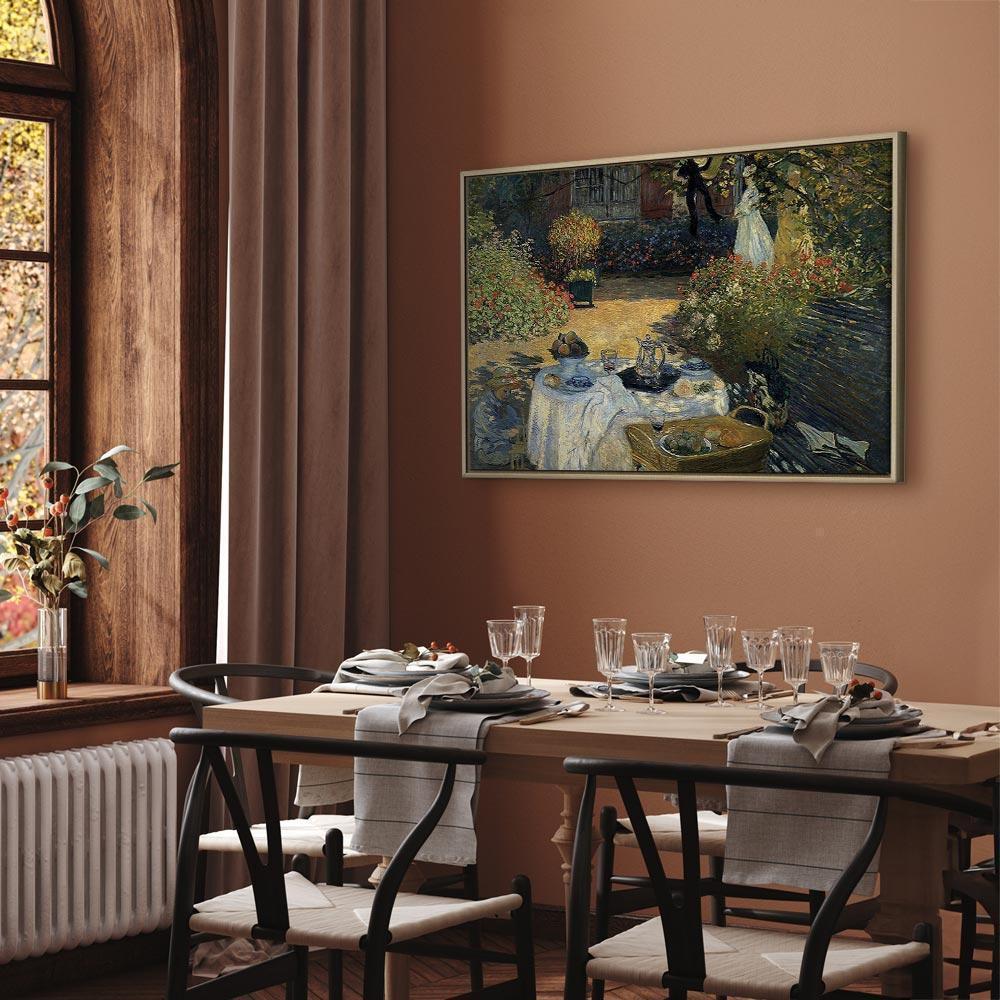 Leinwandbild - Claude Monet – The Luncheon (Argenteuil)