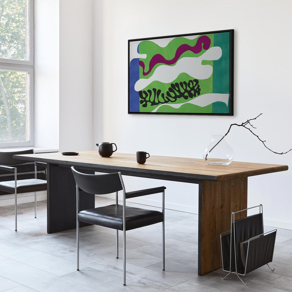 Leinwandbild - Henri Matisse – Lagoon II (from Jazz)
