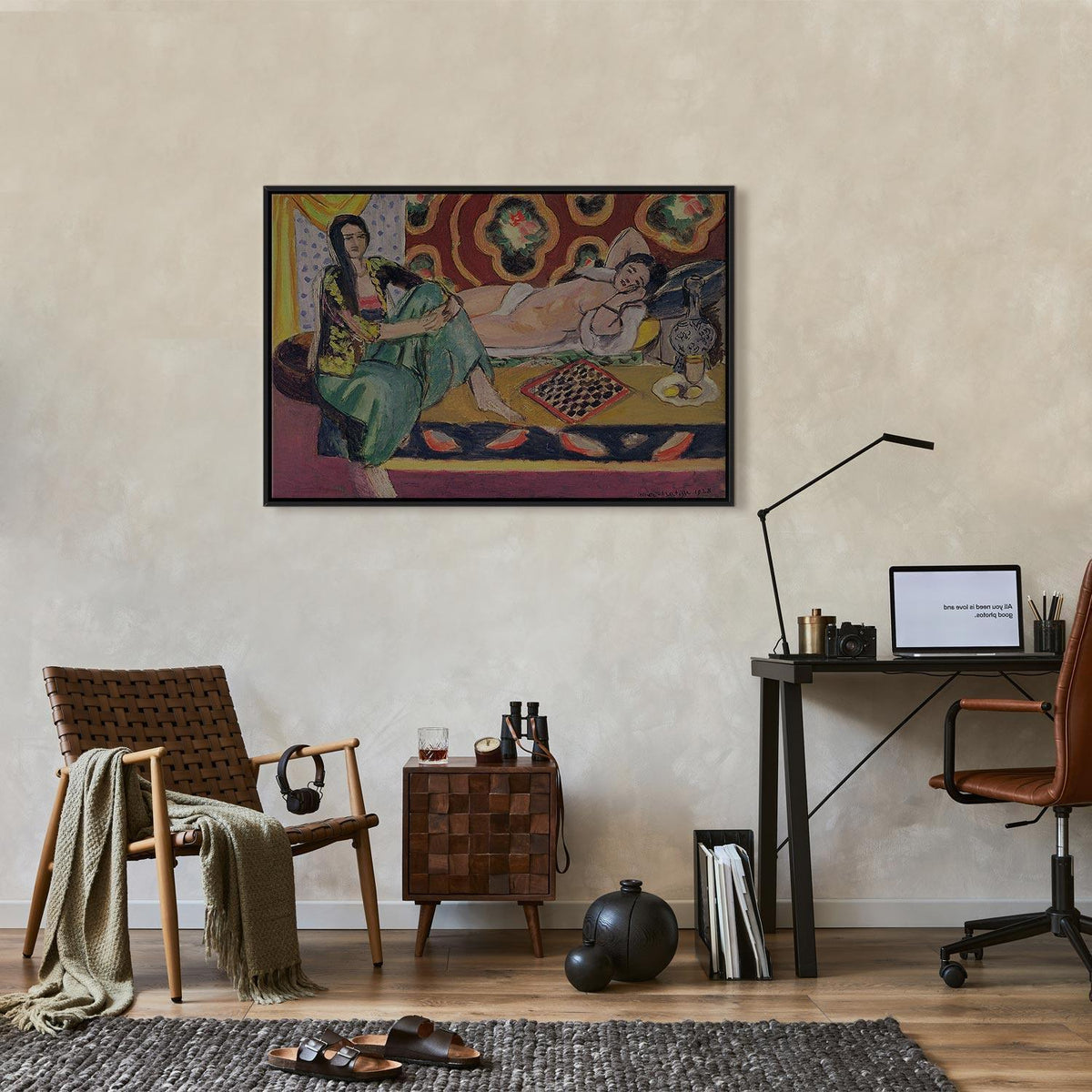 Leinwandbild - Henri Matisse – The Odalisques