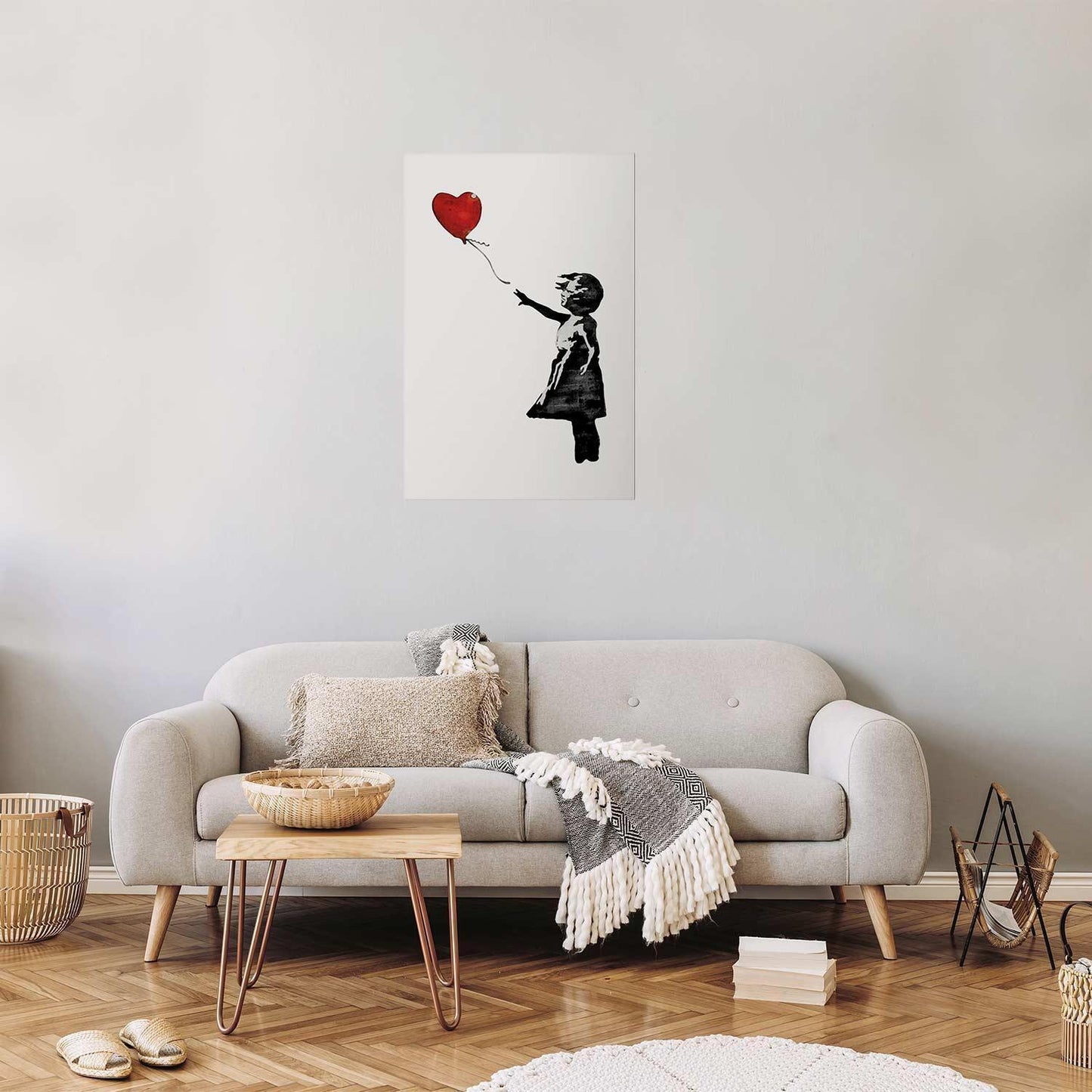 Poster - Banksy: Girl with a Balloon Artgeist