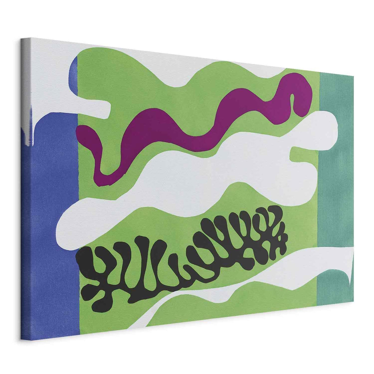 Leinwandbild - Henri Matisse – Lagoon II (from Jazz)
