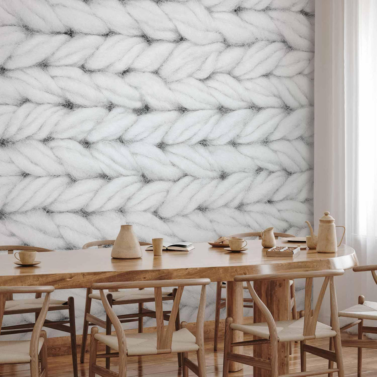 Fototapete - Real Wool - First Variant
