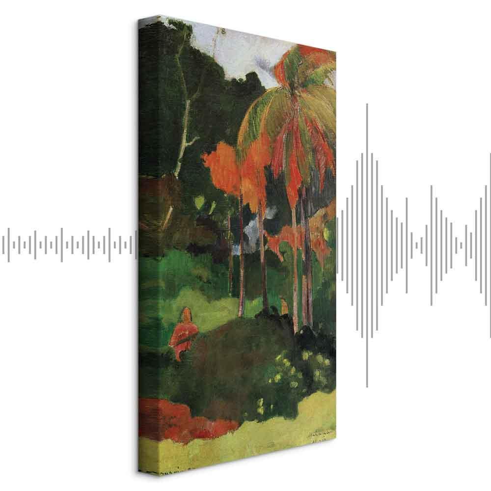 Leinwandbild - Paul Gauguin – Mahana maa I
