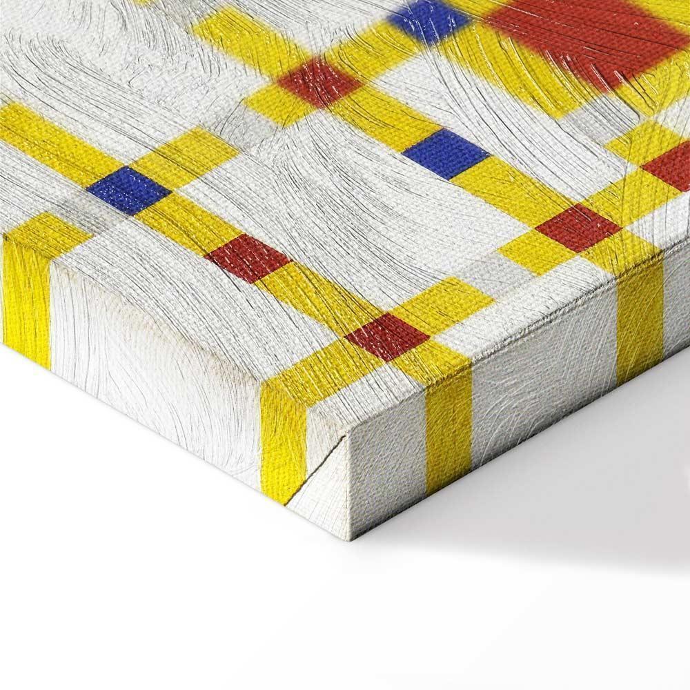 Leinwandbild - Piet Mondrian – Broadway Boogie Woogie