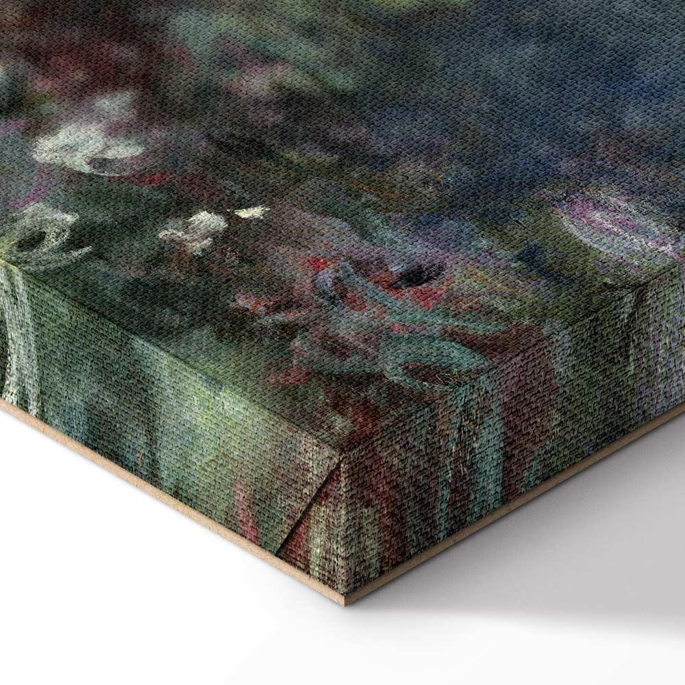 Leinwandbild - Claude Monet – Waterlilies: Green Reflections