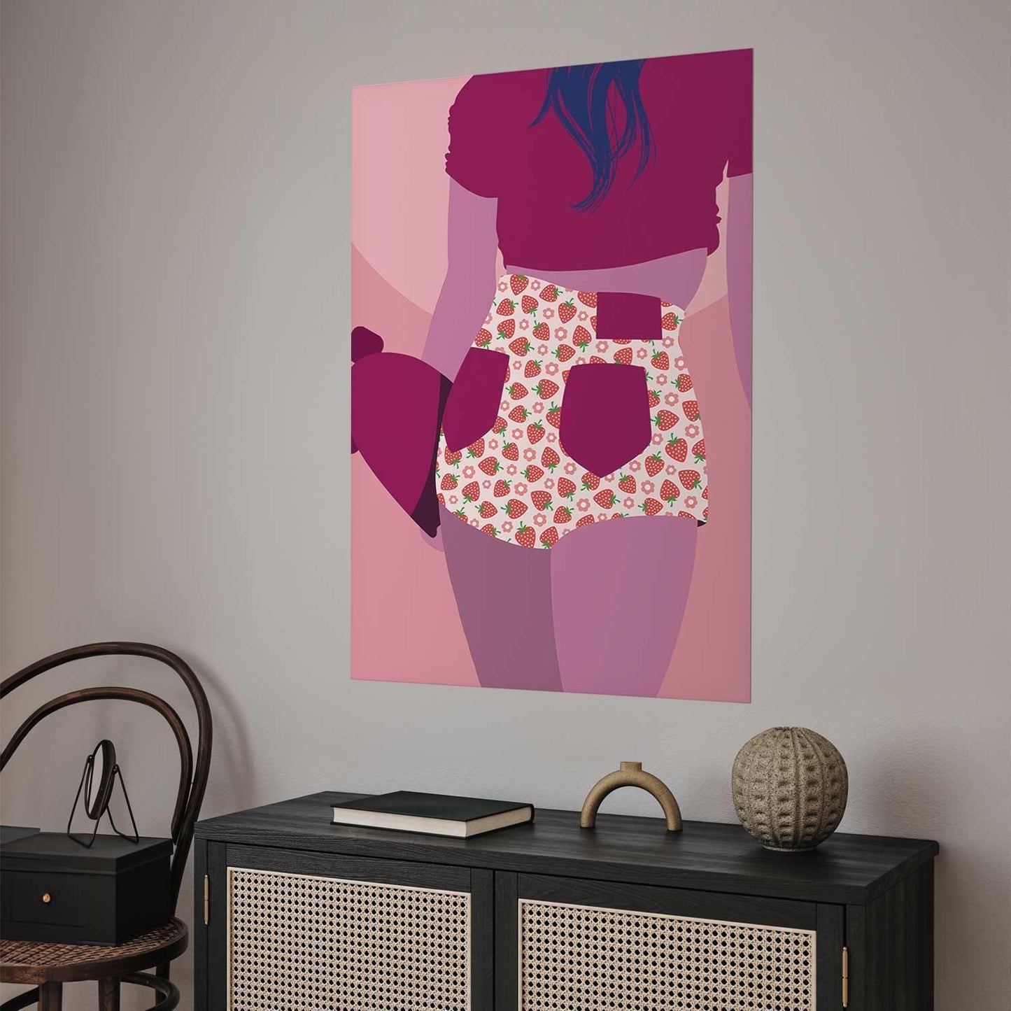 Poster - Strawberry Shorts Artgeist