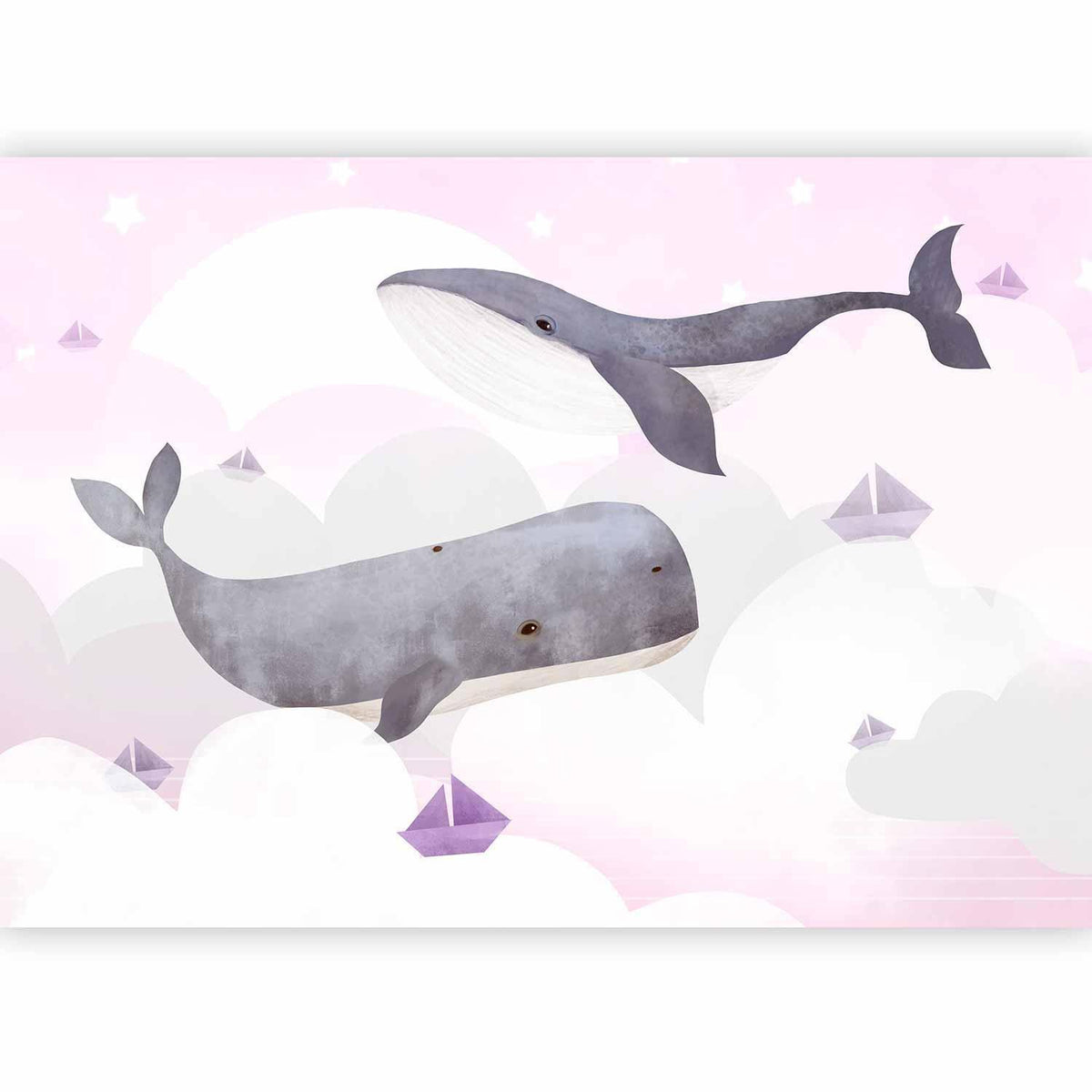 Fototapete - Dream Of Whales - Second Variant