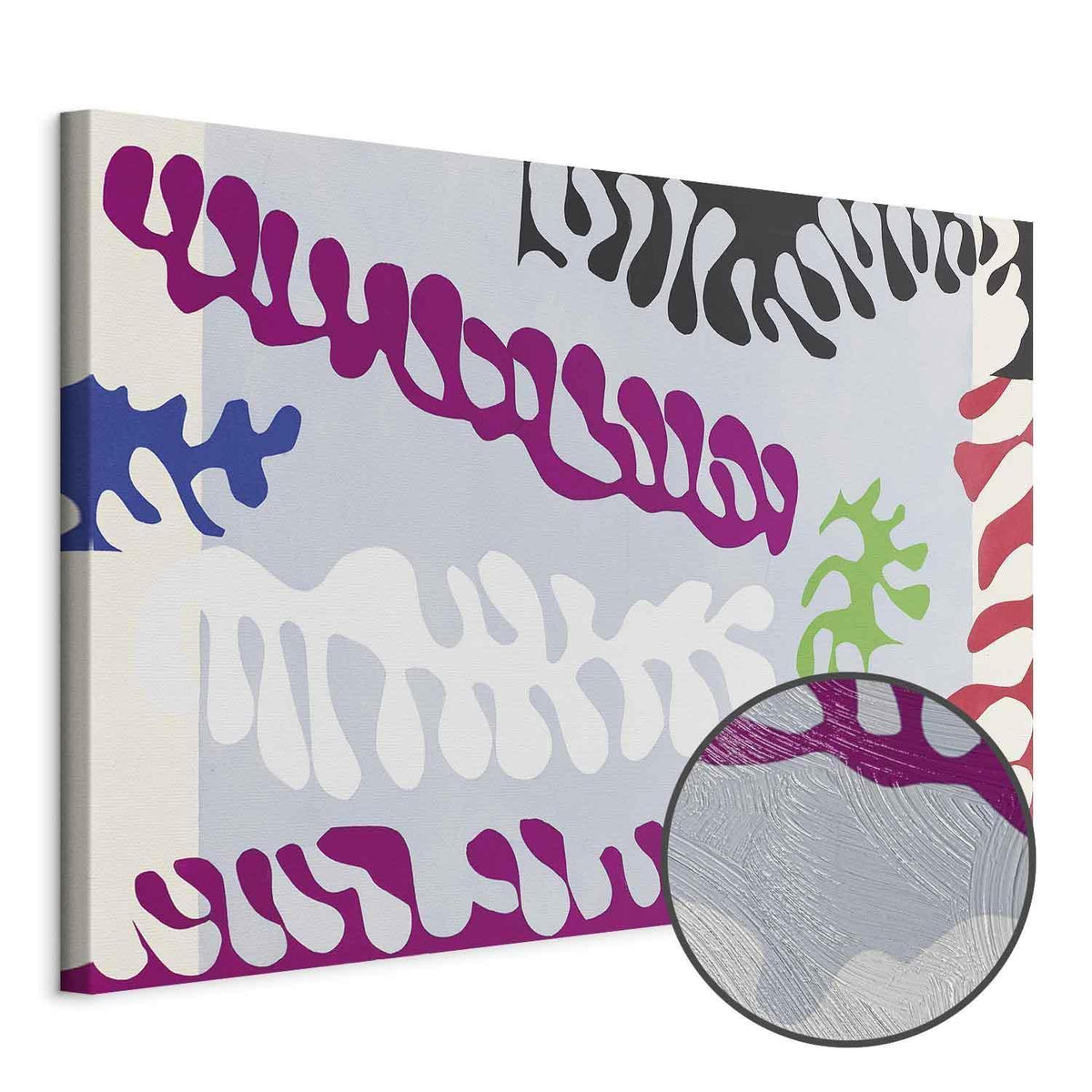 Leinwandbild - Henri Matisse – Lagoon I (from Jazz)