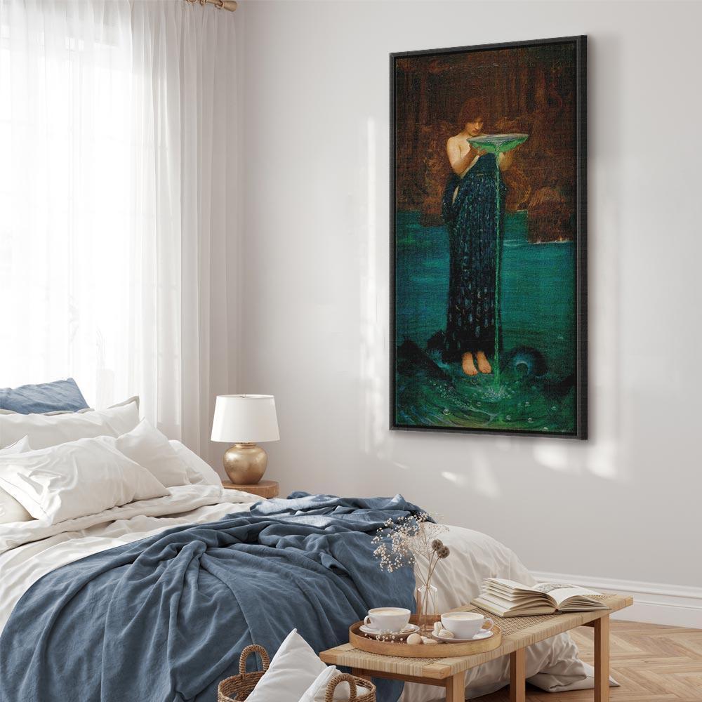 Leinwandbild - John William Waterhouse – Circe Invidiosa