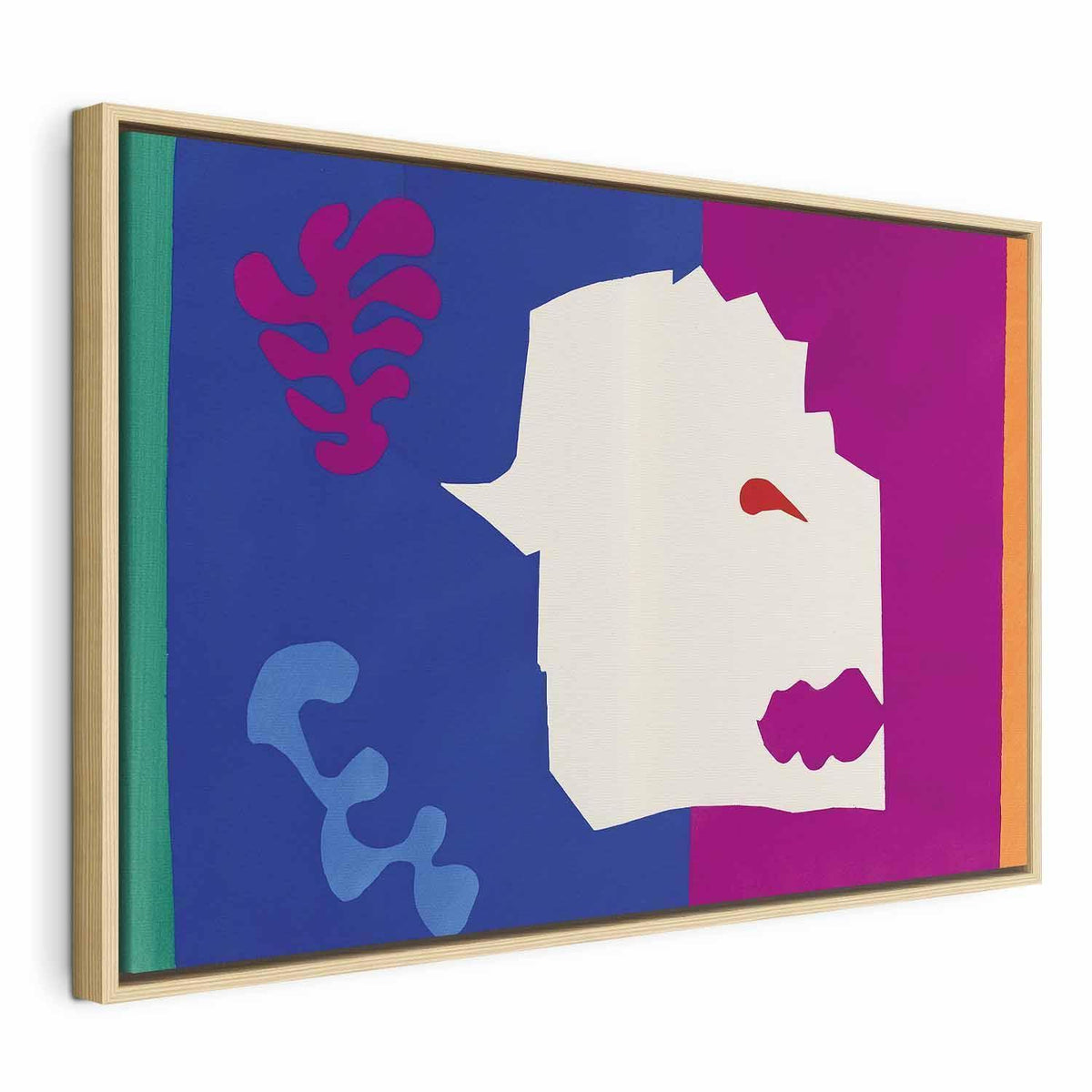 Leinwandbild - Henri Matisse – The Wolf (from Jazz)