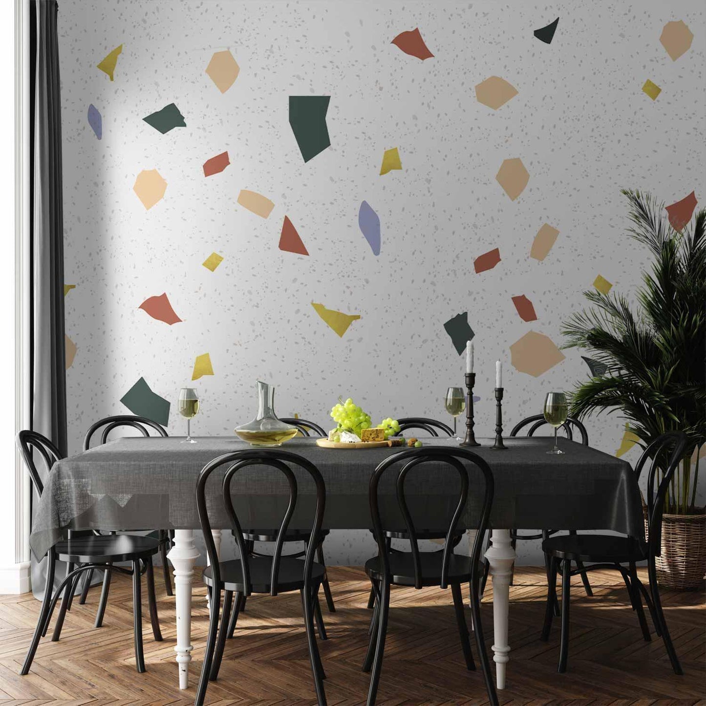 Fototapete - Subtle Terrazzo Pattern Artgeist