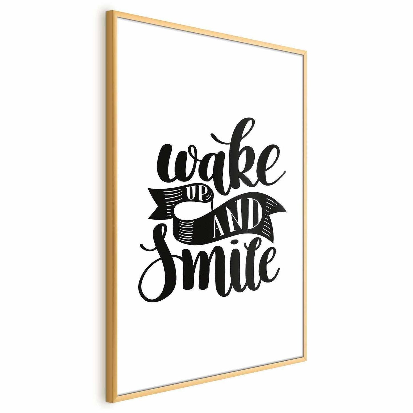 Poster - Wake Up and Smile Artgeist