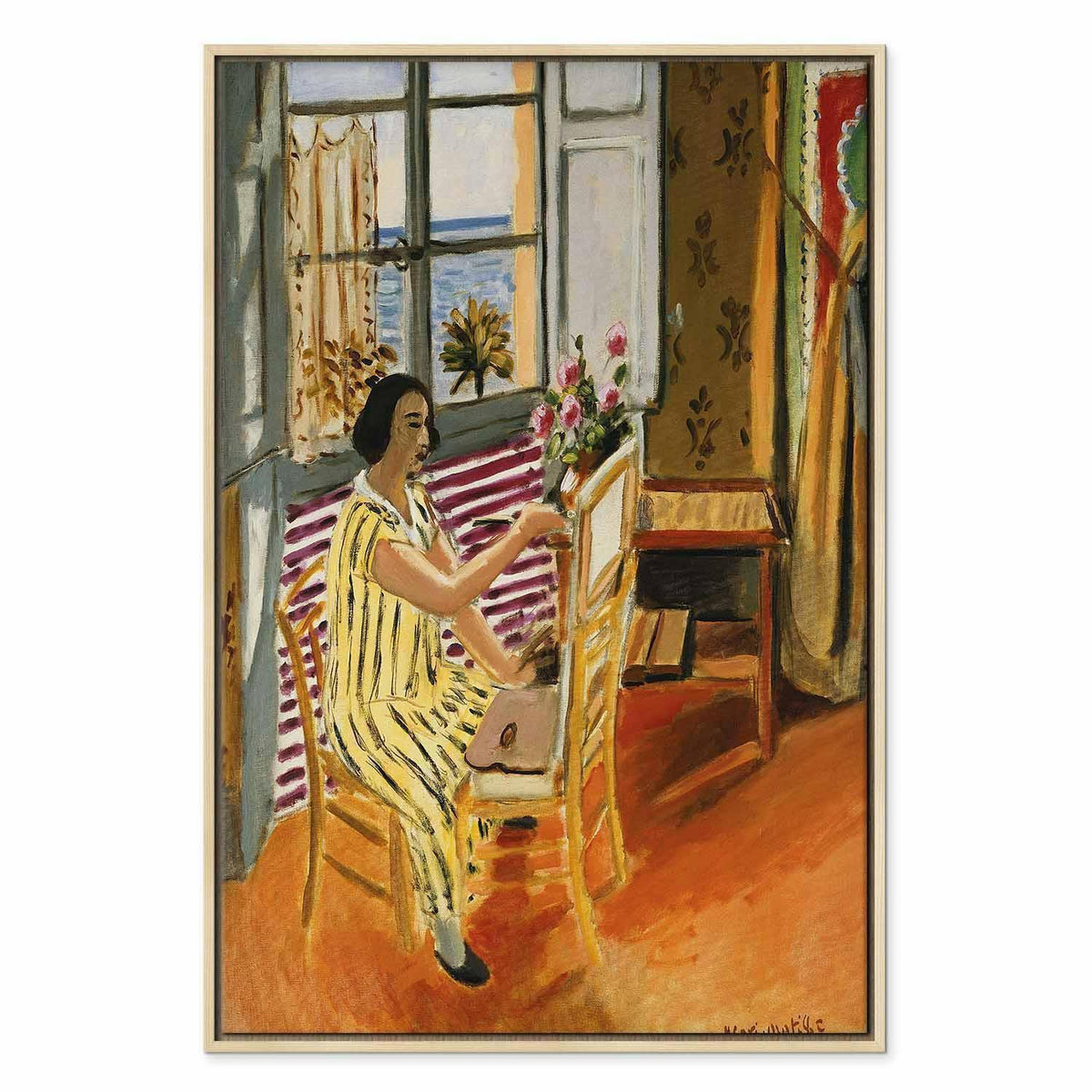 Leinwandbild - Henri Matisse – Morning Session
