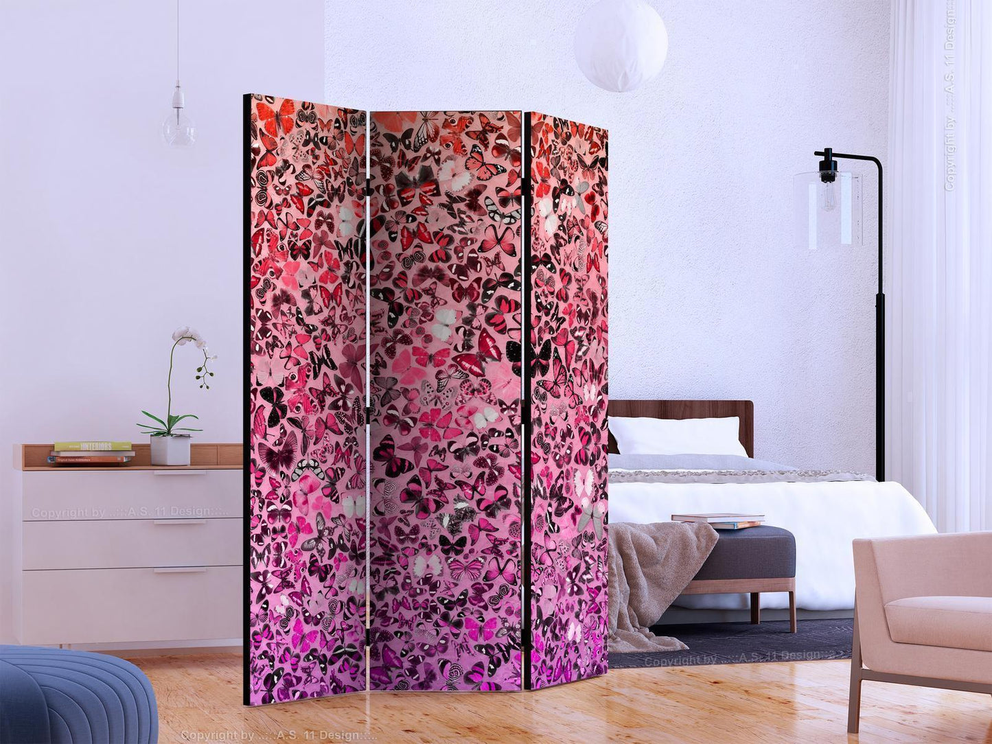 Paravent - Language of Butterflies Artgeist