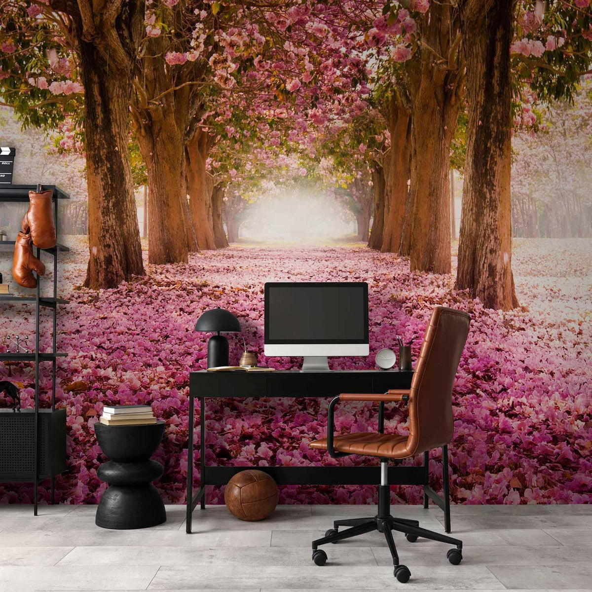 Fototapete - Pink grove