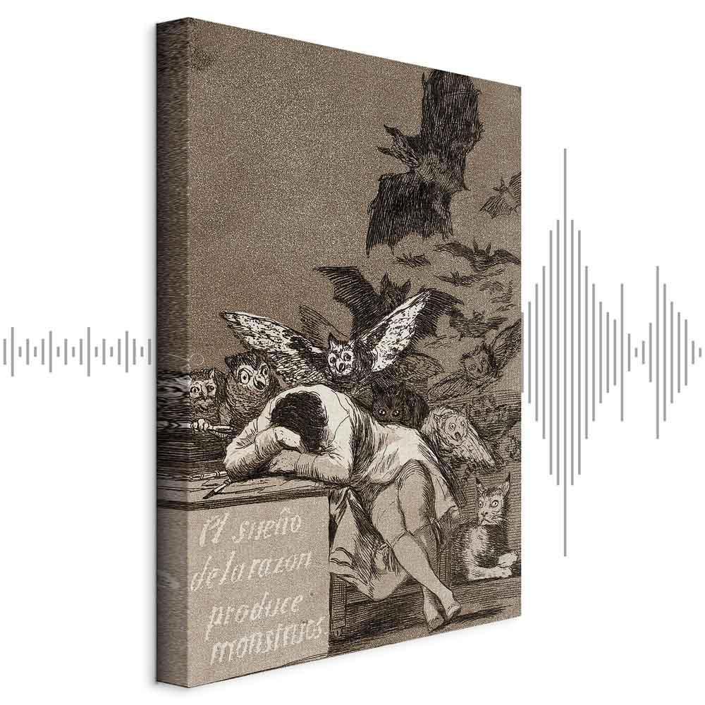 Leinwandbild - Francisco Goya – The Sleep of Reason Produces Monsters