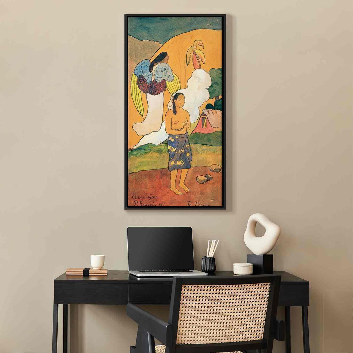 Leinwandbild - Paul Gauguin – Te faruru