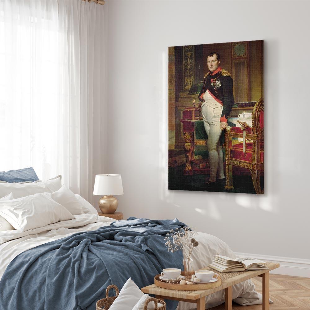 Leinwandbild - Jacques-Louis David – Napoleon Bonaparte