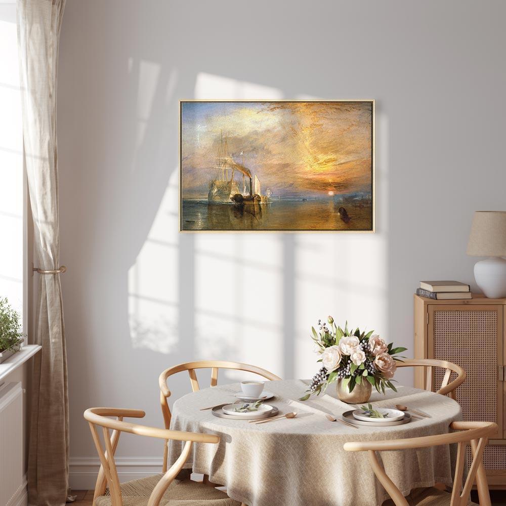 Leinwandbild - William Turner – The Fighting Temeraire