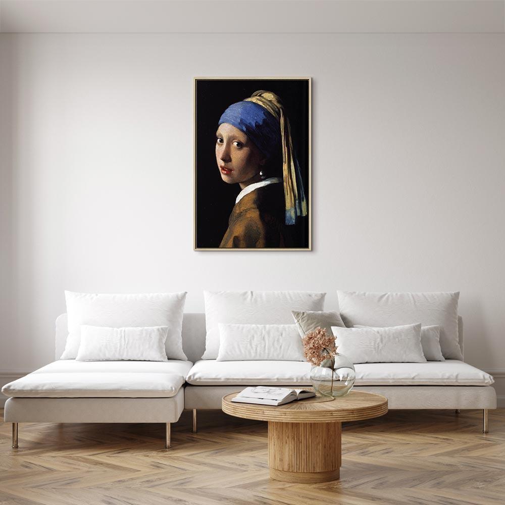 Leinwandbild - Jan Vermeer – Girl with a Pearl Earring