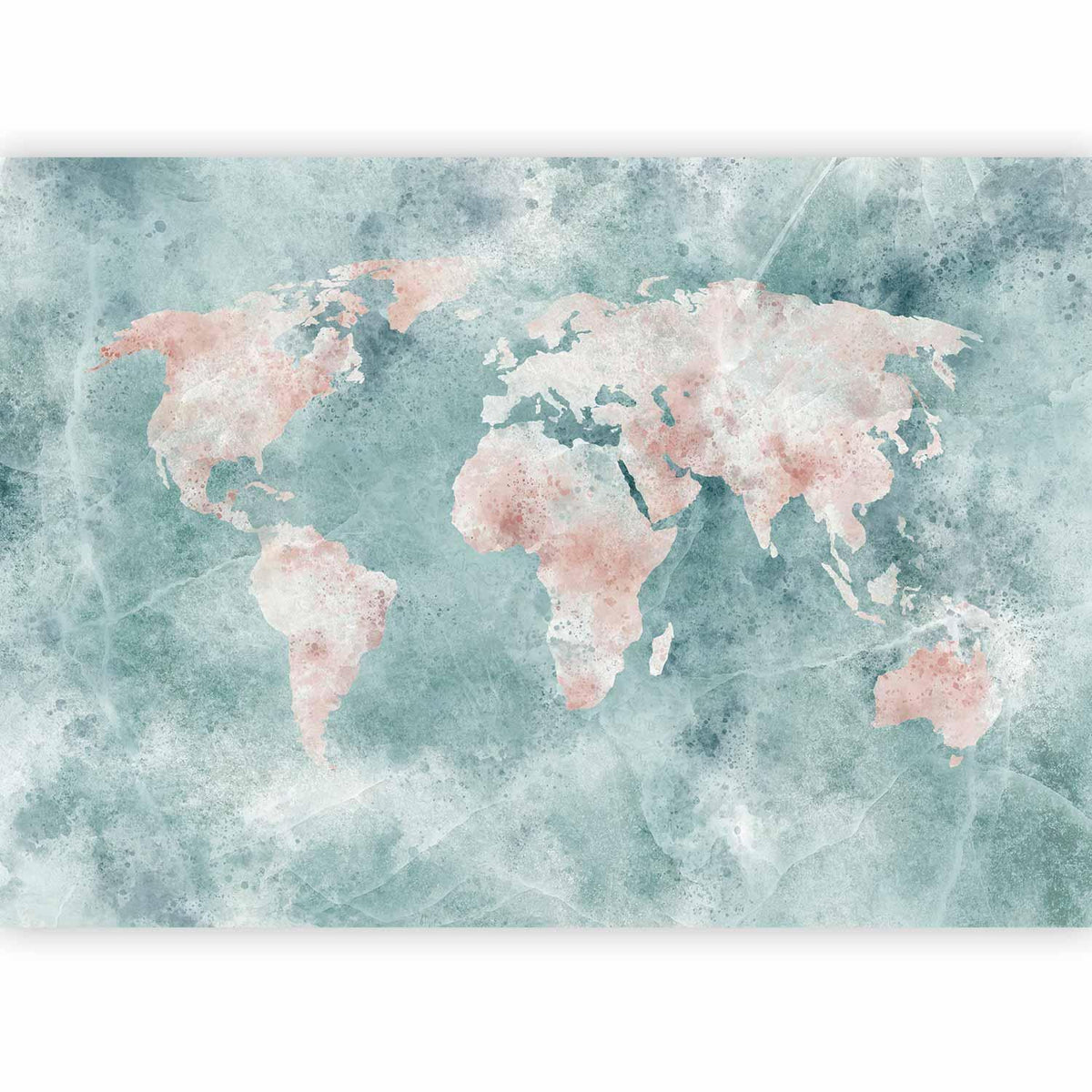 Fototapete - Delicate Map