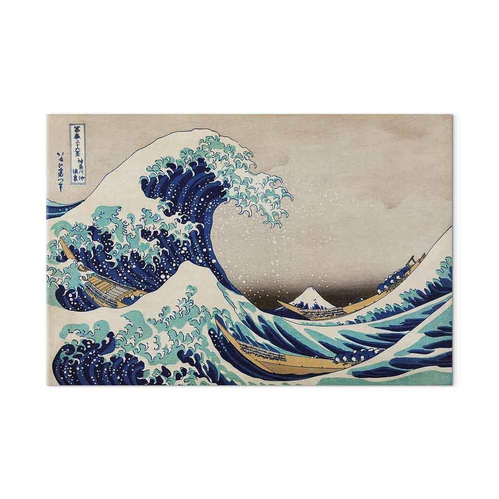 Leinwandbild - Hokusai Katsushika – The Great Wave off Kanagawa