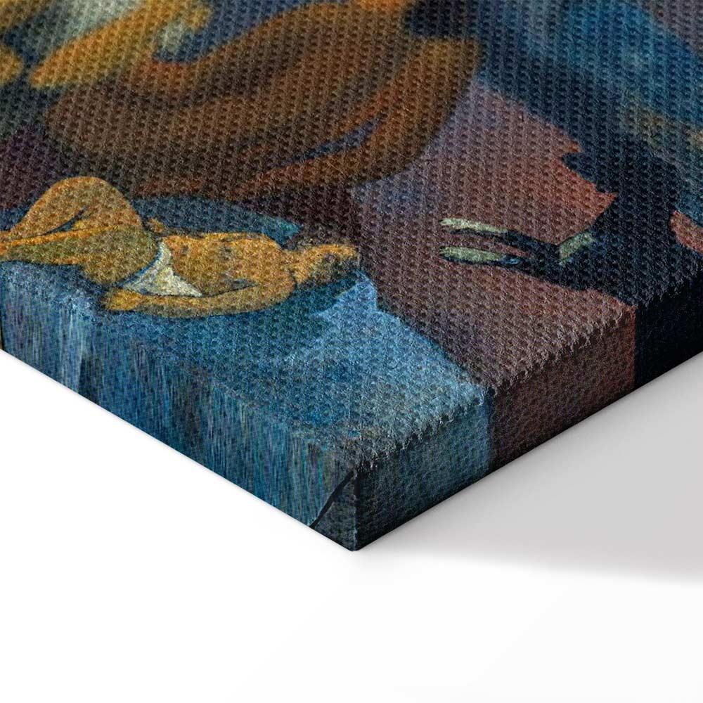 Leinwandbild - Paul Gauguin – Where Do We Come From? What Are We? Where Are We Going?
